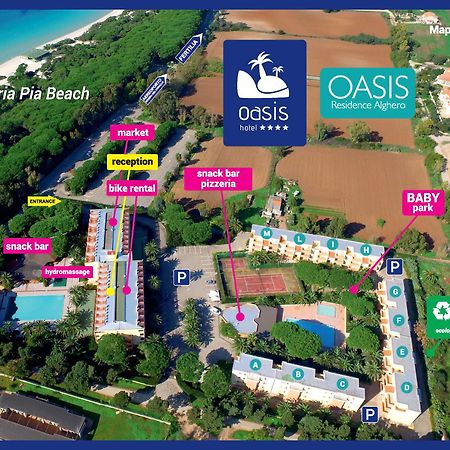 Residence Oasis Alghero Esterno foto